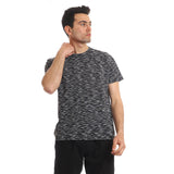 Heather Round Neck Tee (8302) - Pavone