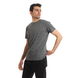 Heather Round Neck Tee (8302) - Pavone