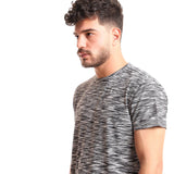 Heather Round Neck Tee (8302) - Pavone