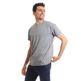 Heather Round Neck Tee (8302) - Pavone