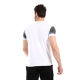 Bi-Tone Short Sleeves Slip On T-Shirt (8312) - Pavone
