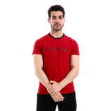 Actually Perfect Round Neck Short T-Shirt (8321) - Pavone