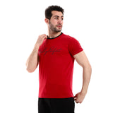 Actually Perfect Round Neck Short T-Shirt (8321) - Pavone