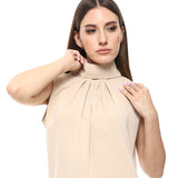 Sleeveless Chiffon Blouse (2891) - Mr Joe