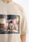 Tokyo Printed Oversize T-Shirt - New Horizon