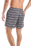 Side Pockets Crabs Patterned Shorts (1267) - White Rabbit