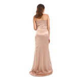 Gathered Side Soiree Dress (8707) - Mr Joe