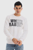 Stitched Side Neck Sweatshirt (147) - White Rabbit