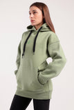 Cute But Psycho Print Hoodie (40108) - Fit Freak