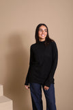 Rib knitwear Pullover (W637) - Just4Women