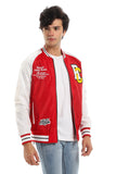 Casual Bomber Jacket With Neck (1416) - White Rabbit