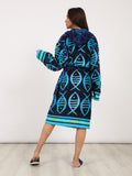 Attractive Multicolor Bathrobe (705) - Eve Chantelle