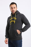 Inner Fleece Hoodie With Front Pocket (141) - White Rabbit