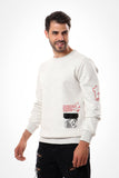 Side Pocket Full Sleeves Sweatshirt (140) - White Rabbit