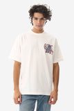 Off Beats Printed Cotton T-Shirt - White Rabbit