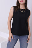 Linen Sleeveless Top (3833) - Just4Women