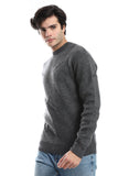 Knitted Pullover With Ribbed Hem (1647) - White Rabbit