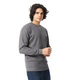 Knitted Casual Pullover - Red Circle