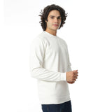 Knitted Casual Pullover - Red Circle