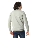 V-Neck Fog Knitted Pullover - Red Circle