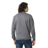 V-Neck Fog Knitted Pullover - Red Circle