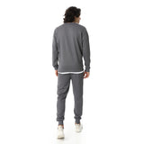 Casual Knitted Comfy Tracksuit Set - Red Circle