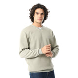 Plain Casual Fossil Sweatshirt - Red Circle