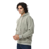 Solid Comfy Stone Hoodie - Red Circle