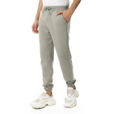 Comfy Elastic Waist Pickle Sweatpants - Red Circle