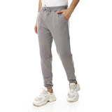 Comfy Elastic Waist Pickle Sweatpants - Red Circle