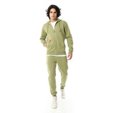 Active Casual Pickle Tracksuit Set - Red Circle