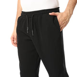 Regular Comfy Elastic Waist Sweatpants - Red Circle