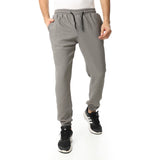 Regular Comfy Elastic Waist Sweatpants - Red Circle