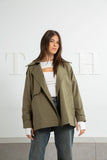 Trench Gabardine Jacket - Amaze