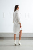 Long White Shirt - Mitcha Label