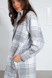 Checkered Shirt Jacket - Mitcha Label