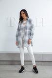 Checkered Shirt Jacket - Mitcha Label
