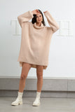 Chunky Knitted Dress - Leocansa