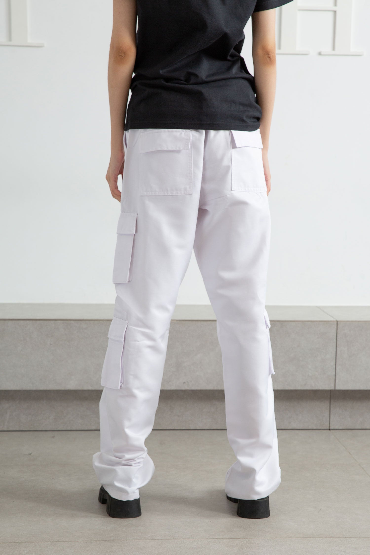 White Cargo Pants - SK shop