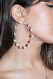 Pearly Cycle Earrings - Marla Jewellery