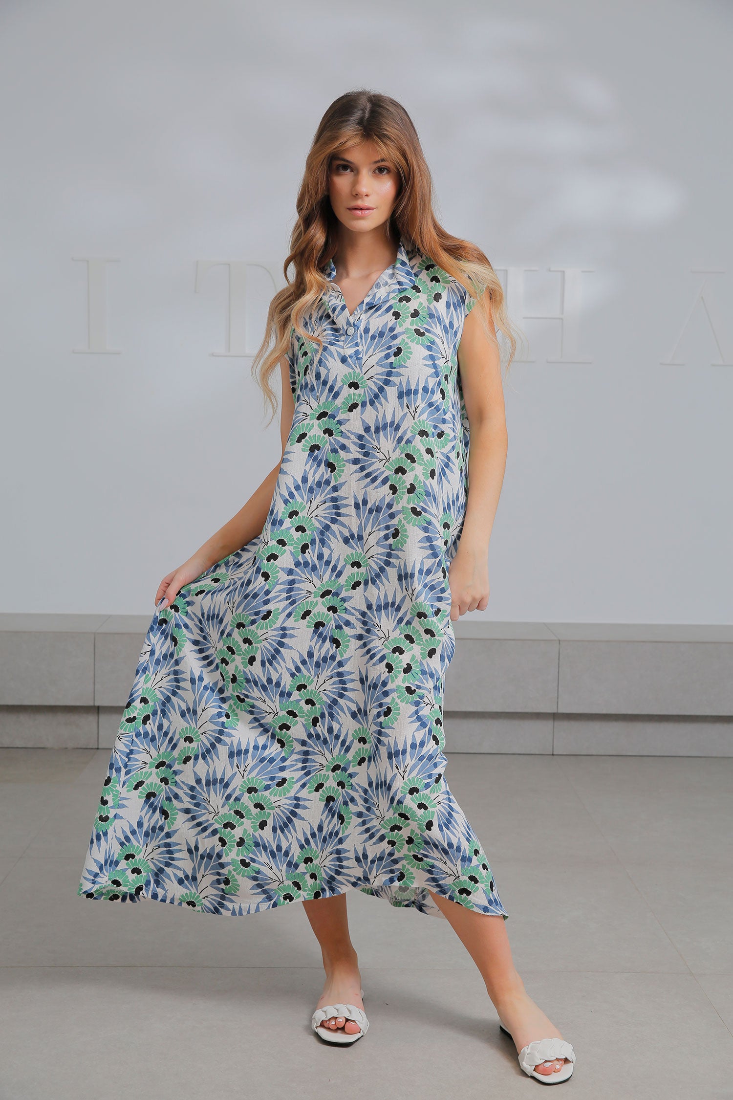 Zola Curved Summer Dress