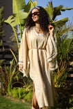 Boho Linen Dress - Angelica Fleur