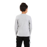 Kids Round Neck Long Sleeves T-Shirt (B8315) - Pavone