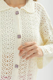 Swarovski Buttoned Knitted Cardigan - Add On