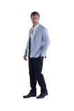 Regular Fit Linen Blazer  - Cellini