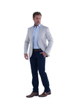 Regular Fit Linen Blazer  - Cellini