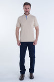 Bomber Collar Polo Shirt - Cellini