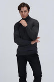 Turtle Neck Wool Pullover - Cellini