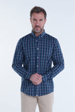 Long Sleeved Checkered Shirt (303104) - Cellini