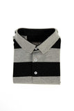 Short Sleeved Striped Polo Shirt (80035) - Cellini